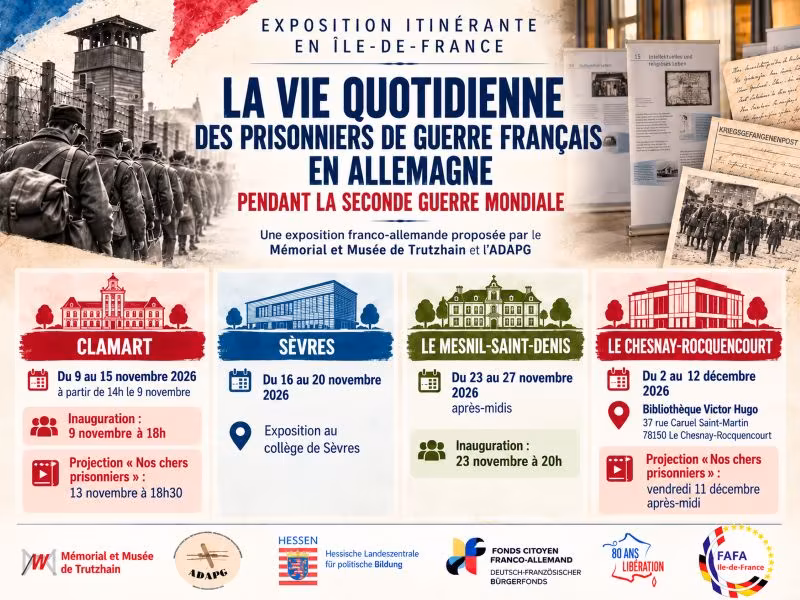 Exposition : La vie quotidienne des prisonniers français en Allemagne pendant la 2e guerre mondiale